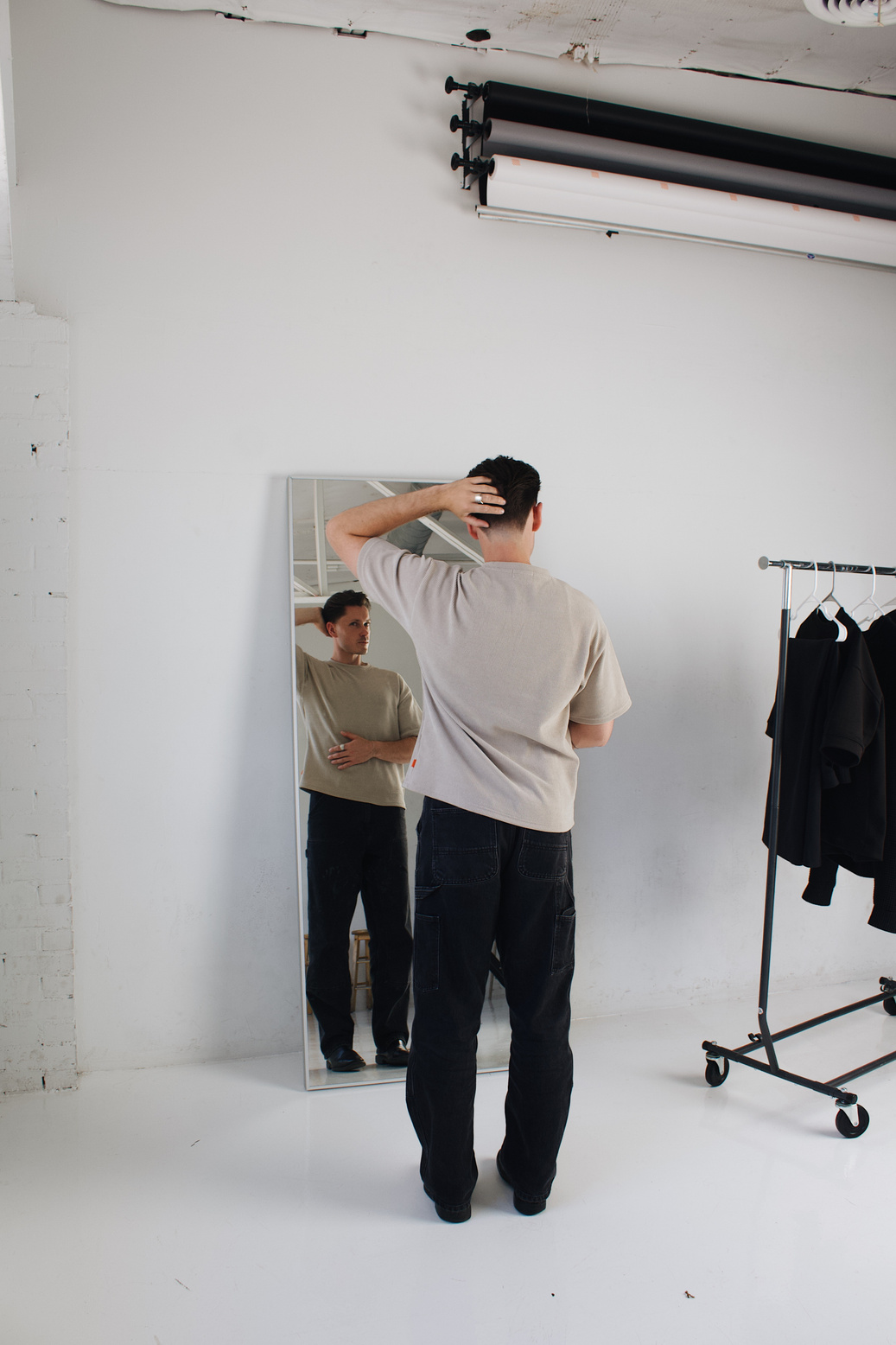 Brand details captured on location